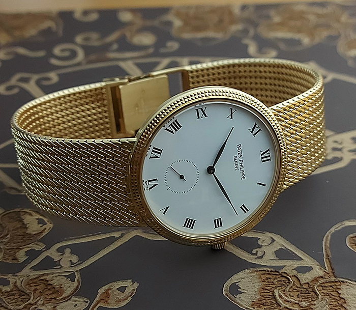 Patek Philippe Calatrava 18K Yellow Gold Wristwatch Ref. 3919-5